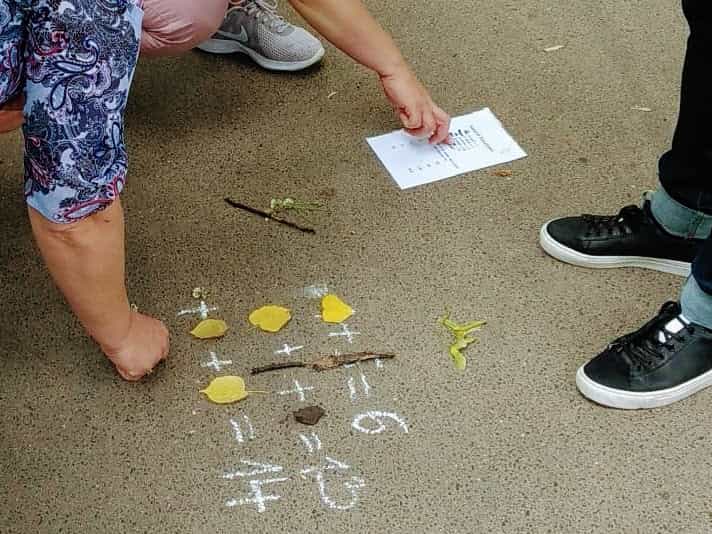 maths outdoor learning training