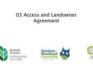 Forest Kindergarten - Video 03 - Access and landowner agreements