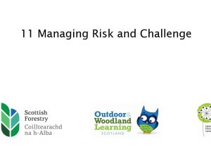 Forest Kindergarten - Video 11 - Managing risk and challenge