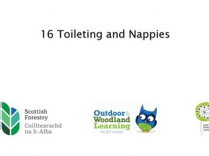 Forest Kindergarten - Video 16 Toileting and nappy changing outdoors